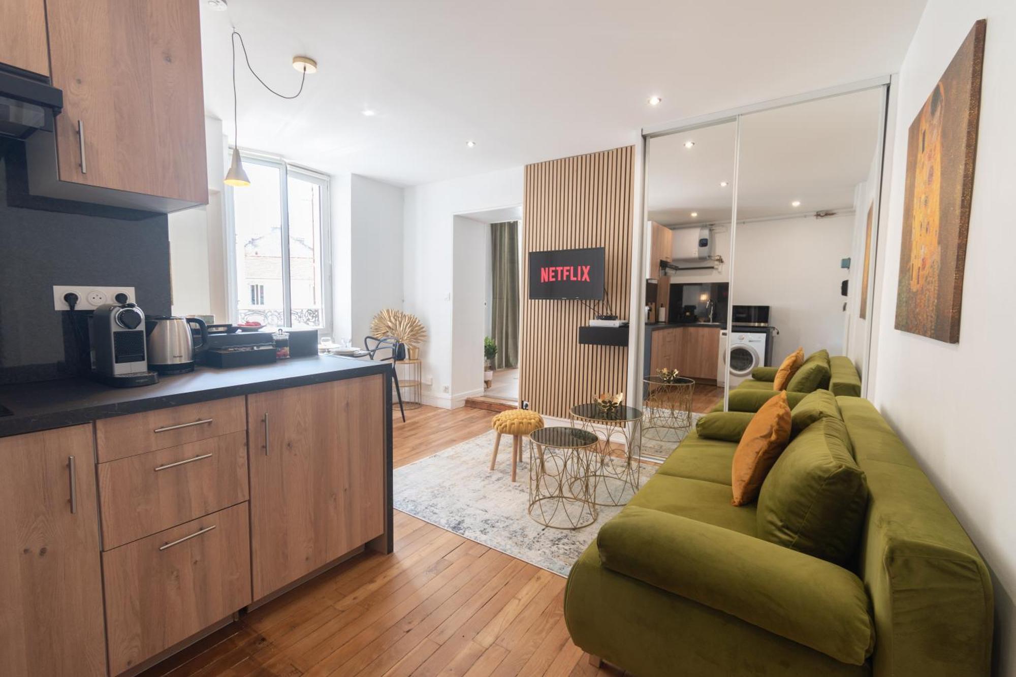 איברי-סור-סיין Parisian & Chic Appartement -15 Min From Paris Center מראה חיצוני תמונה